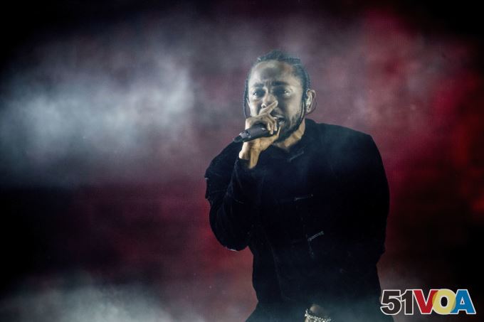 Kendrick Lamar performs at Coachella Music & Arts Festival at the Empire Polo Club in Indio, California, April 16, 2017.