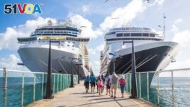 FILE - Welcome aboard is a common greeting as you board a cruise ship. (Adobe Stock Photo)
