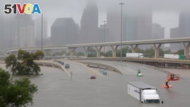 Hurricane Harvey caused widespread flooding in Houston.