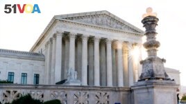 FILE - The U.S. Supreme Court in Washington, seen here on Nov. 10, 2020, ruled Tuesday that the state of Maine may not bar religious schools from a tuition assistance program.