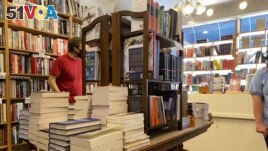 The inside of Capitol Hill Books on June 4, 2021 in Washington, D.C. (Dan Friedell)