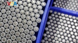 Batteries for electric vehicles are manufactured at a factory in Dongguan, China, on September 20, 2017. Picture taken September 20, 2017. (REUTERS/Bobby Yip) 