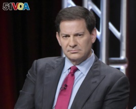 FILE - Mark Halperin participates in a panel discussion during the Showtime Critics Association summer press tour in Beverly Hills, Calif., Aug. 11, 2016.