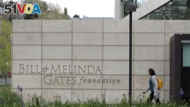 This Friday, April 27, 2018 photo shows the headquarters of the Bill and Melinda Gates Foundation in Seattle, Washington, USA. (AP Photo/Ted S. Warren)