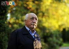 FILE - In this Sept. 24, 2013 file photo, Turkish Islamic preacher Fethullah Gulen is pictured at his residence in Saylorsburg, Pa.