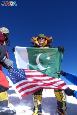 Vanessa O'Brien has become the first American woman to summit K2, the world's second highest mountain at 8,611 meters.