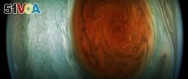 This enhanced-color image of Jupiter's Great Red Spot was created by citizen Gerald Eichst<I>&#</I>228;dt using data from NASA's Juno spacecraft ( Credit: NASA/JPL-Caltech/SwRI/MSSS/Gerald Eichst<I>&#</I>228;dt.)