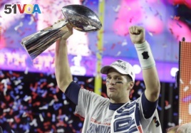 Tom Brady helped the Patriots win the Super Bowl two years ago.