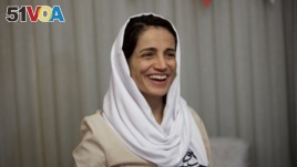 Iranian lawyer Nasrin Sotoudeh. (File)