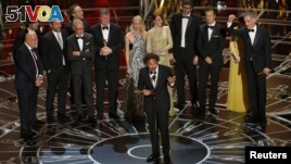 Politics Share the Stage at the Oscars 