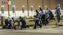 Police Officers Shot and Wounded in Ferguson, Missouri