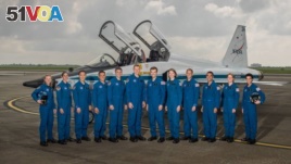 2017 NASA Astronaut Candidates appear for a group picture on June 6, 2017. Photographer: Robert Markowitz