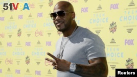 FILE - Rapper Flo Rida arrives at the 2015 Teen Choice Awards in Los Angeles, California, United States Aug. 16, 2015.  