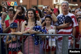 A public reading the U.S. Declaration of Independence in Boston, Massachusetts July 4, 2013. 