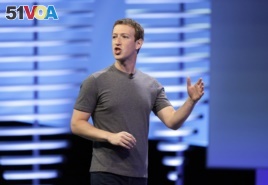 In this April 12, 2016 file photo, Facebook CEO Mark Zuckerberg delivers the keynote address at the F8 Facebook Developer Conference in San Francisco. (AP Photo/Eric Risberg, File)