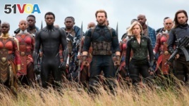 Marketing poster for 'Avengers Infinity War.' 