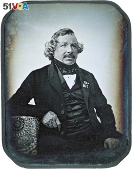 Portrait of Louis Daguerre (public domain)