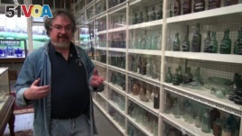 Bottle Museum Showcases Centuries-Old Handmade Glass Bottles 