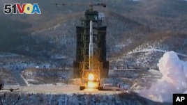 In this Dec. 12, 2012 file image made from video, North Korea's Unha-3 rocket lifts off from the Sohae launching station in Tongchang-ri, North Korea. 