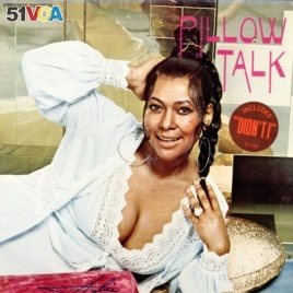 Sylvia Robinson on the cover of her single 'Pillow Talk'