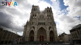 火灾后的巴黎圣母院（2019年6月16日）