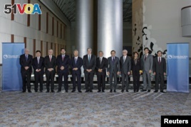 Trade ministers from a dozen Pacific nations in Trans-Pacific Partnership Ministers meeting post in TPP Ministers 