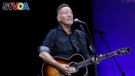 In this file photo, Bruce Springsteen performs at the 13th annual Stand Up For Heroes benefit concert in support of the Bob Woodruff Foundation in New York on Nov. 4, 2019. (Photo by Greg Allen/Invision/AP, File)