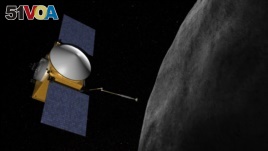  The OSIRIS-REx spacecraft is to launch in 2016, reach asteroid (101955) 1999 RQ36 in 2019, examine it up close during a 505-day rendezvous, then return at least 60 grams of it to Earth in 2023. (Credit: NASA/Goddard/University)