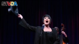 FILE - In this Aug. 2, 2015 file photo, Chita Rivera performs during the Chita Rivera: A Lot of Livin' to Do segment of the PBS 2015 Summer TCA Tour held at the Beverly Hilton Hotel in Beverly Hills, California. (Photo by Richard Shotwell/Invision/AP)