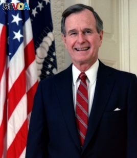 George H. W. Bush was president from 1989 to 1993