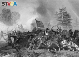 US Civil War Seven Days Battle 1862