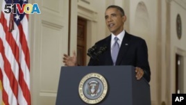 President Obama Urges Action On Syria 