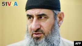 Najmuddin Ahmad Faraj, also known as Mullah Krekar, at court in Oslo. Italian police announced a swoop on a European jihadist network that was allegedly planning to try to spring its leader out of detention in Norway.