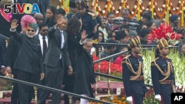 Obama Attends India's Republic Day Parade