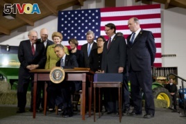 President Obama Signs a New Farm Bill into Law