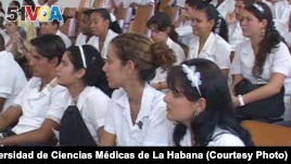 Graduation Convocation at Universidad de Ciencias M<I>&#</I>233;dicas de La Habana