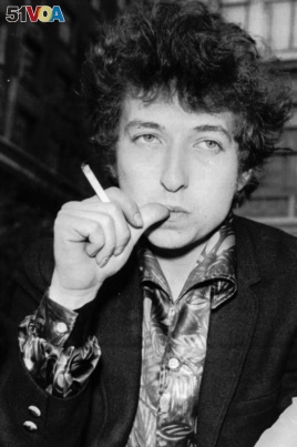 FILE--Singer Bob Dylan is seen in this April 27, 1965 file picture in London.