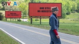 Frances McDormand stars as a mother who goes to war with police in her town after her daughter's murder in the film, 