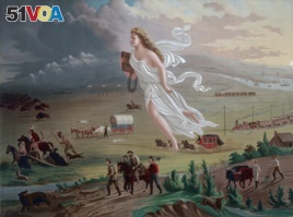 Manifest Destiny described the idea that the Unites States' expansion to the Pacific was a destiny that could be clearly seen and that could not be changed.