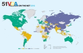 2016 Internet freedom report