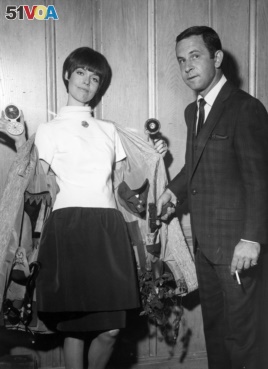 Barbara Feldon and Don Adams played spies in the television comedy 