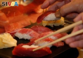 When you want really good sushi, go to a sushi restaurant. (AP Photo/Shizuo Kambayashi, File)