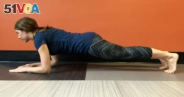 This is the easy version of the Plank Pose.