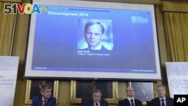 Jean Tirole Wins Nobel Economics Prize
