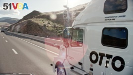 Otto's self-driving truck recently completed a 190-kilometer trip through Colorado to transport a full load of Budweiser beer. The trip marked the world's first driverless delivery of goods for a company. (Otto)