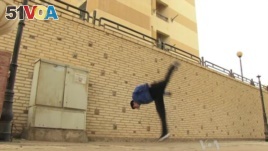Young Egyptians Defy Politics, Weather to Practice Parkour 