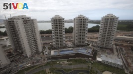 The 2016 Olympics Athletes' Village is seen under construction in Rio de Janeiro, Brazil, July 23, 2015.