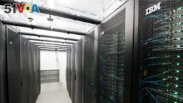 Servers for data storage are seen at Advania's Thor Data Center in Hafnarfjordur, Iceland August 7, 2015.