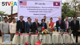 Handover ceremony Laos