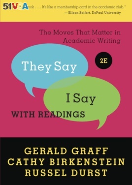 Tips for Writing: ‘They Say, I Say’